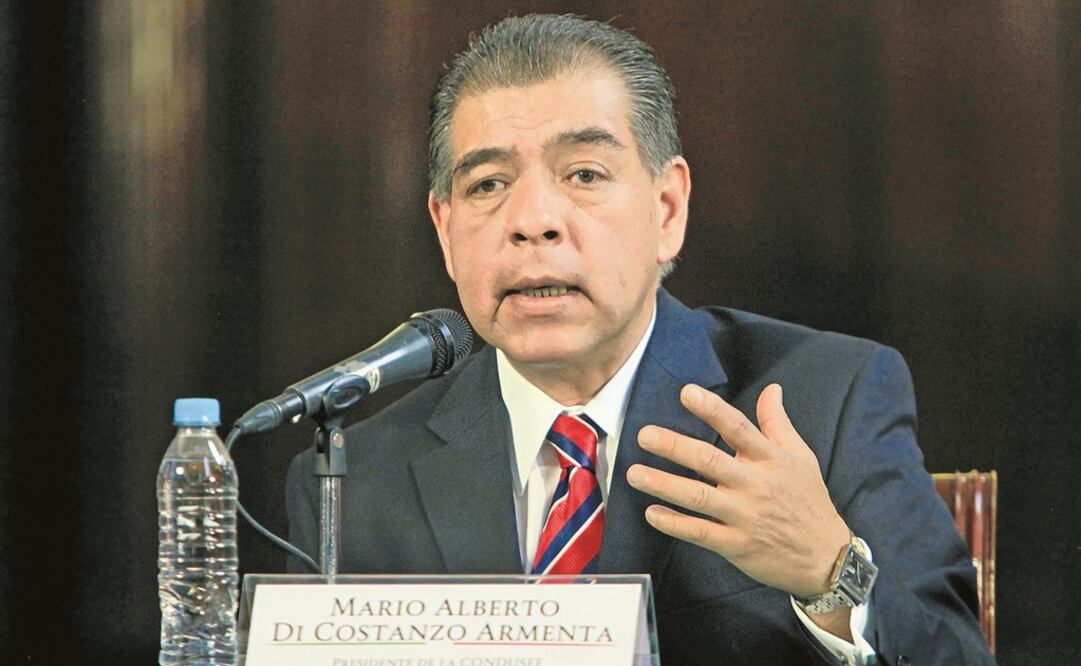 Mario Di Costanzo, presidente de la Condusef. Foto: Archivo/El Universal