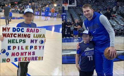 Noble gesto de Luka Doncic con niño que padece epilepsia