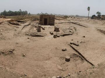 Hallan en Egipto restos de santuario dedicado al dios Osiris