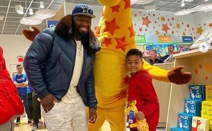 50 Cent cierra por 100 mil dólares tienda de juguetes para su hijo
