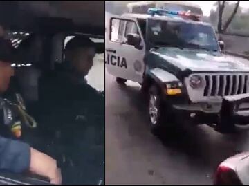 ¿Policías de CDMX multando en Edomex? Denuncian intento de extorsión en zona de Tenayuca VIDEO
