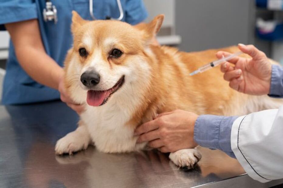 Vacunar a tu perro es esencial para proteger su salud. Fuente: Freepik.