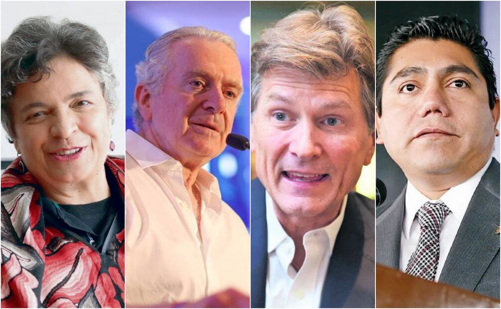 Beatriz Paredes, Santiago Creel, Enrique de la MadridJorge, Luis Preciado