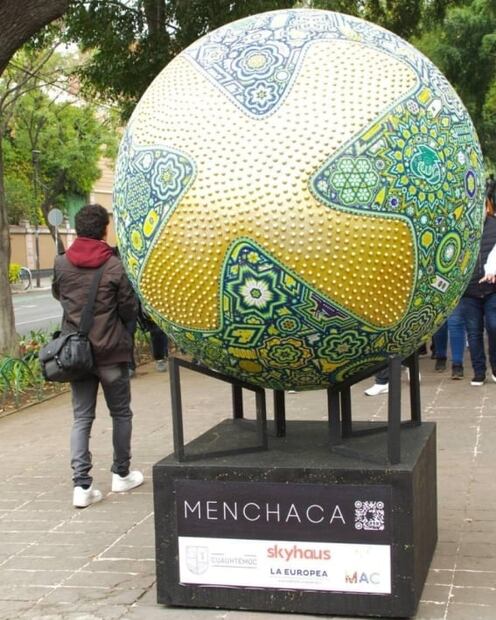 Dónde ver los balones gigantes del Mundial 2022 en la CDMX