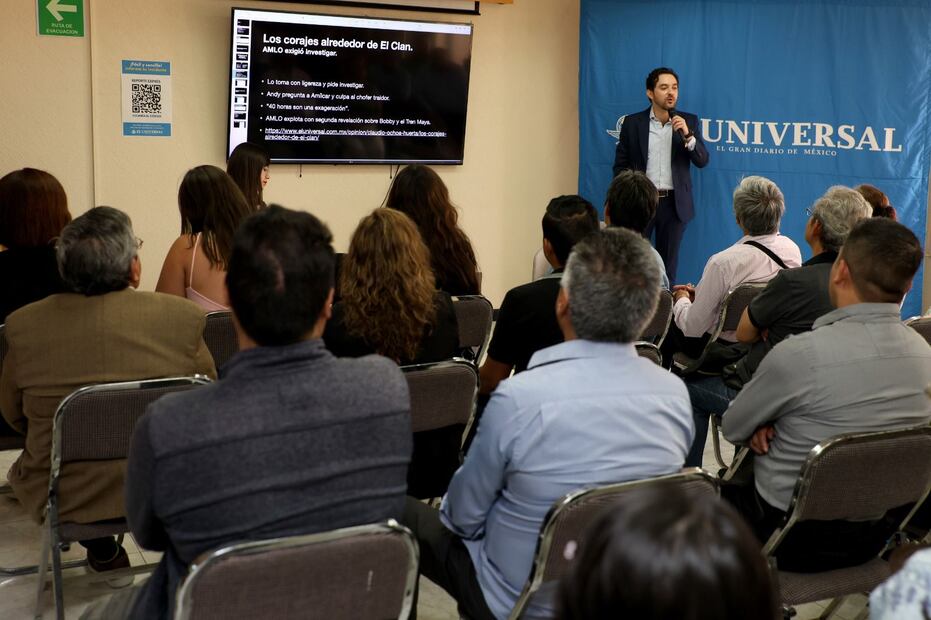 Charla de Claudio Ochoa con suscriptores de EL UNIVERSAL