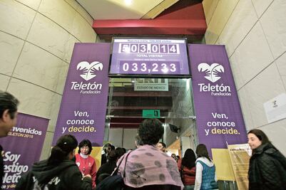 La gente le responde al Teletón