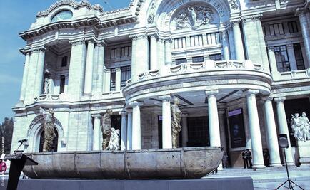 Jorge Marín exhibe escultura en Bellas Artes