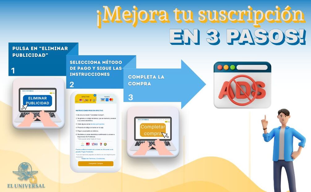 ¡Sigue estos pasos para comenzar a disfrutar de tu experiencia sin publicidad!  |  Diseño: Especial.
