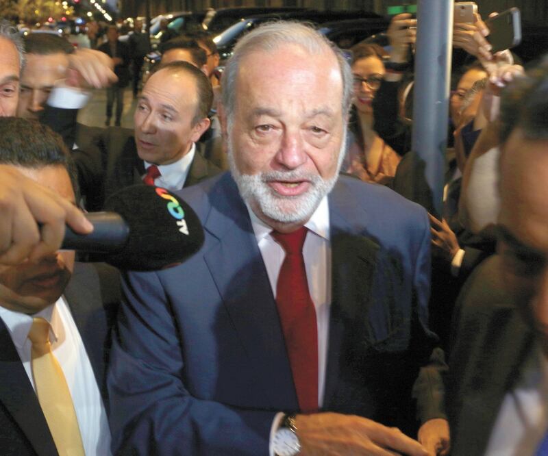 Carlos Slim Helú. Foto: Archivo/EL UNIVERSAL