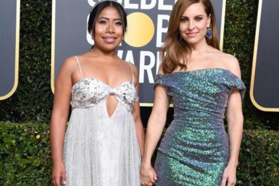 Yalitza Aparicio brilla en la alfombra roja de los Golden Globes