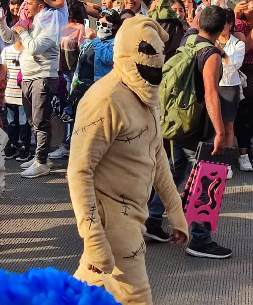 Marcha zombie CDMX 2023. Foto: Adriana Estrada EL UNIVERSAL