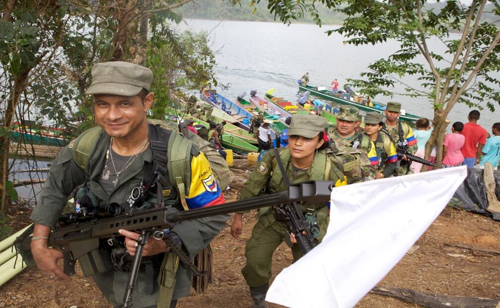 El gobierno de Gustavo Petro promueve una política de “paz total” en la cual ha intentado diálogos infructuosos con facciones disidentes de las FARC. Foto: Jesús Abad