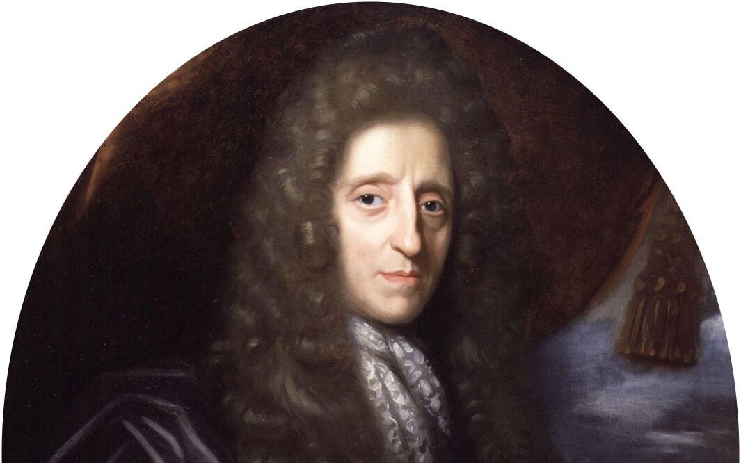 John Locke (1632–1704) es referente fundamental del empirismo y del liberalismo político. Crédito: Derecho Constitucional (derechoconstitucional.es)