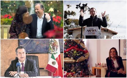 Precandidatos a la Presidencia desean feliz Navidad en sus redes sociales