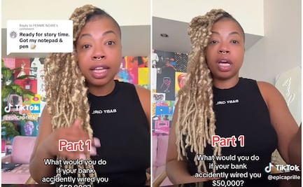¿Tuvo suerte? Mujer cuenta en TikTok cómo supuestamente se hizo millonaria de la noche a la mañana