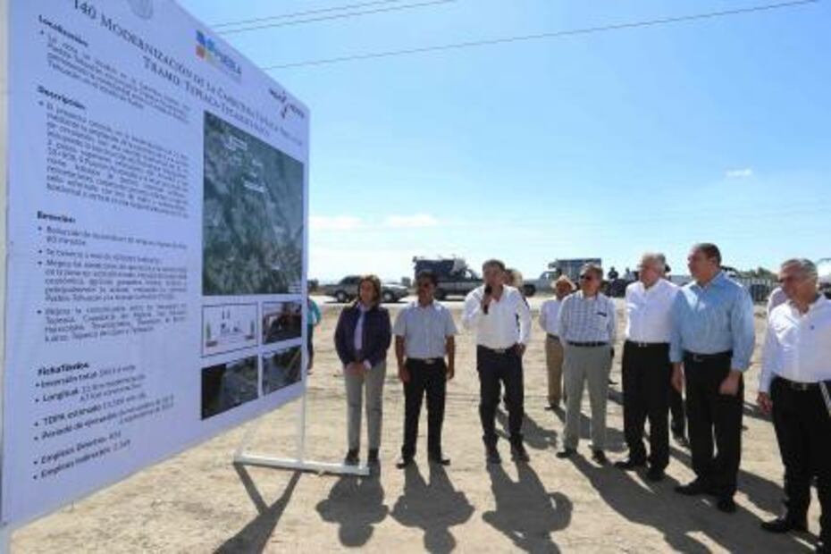 Inaugura Moreno Valle modernización de carretera Tepeaca-Tehuacán