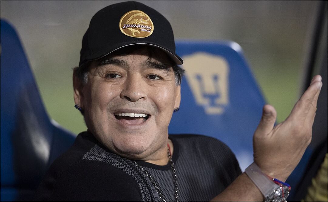 Diego Armando Maradona dirigió a los Dorados en la Liga de Expansión. FOTO: IMAGO7