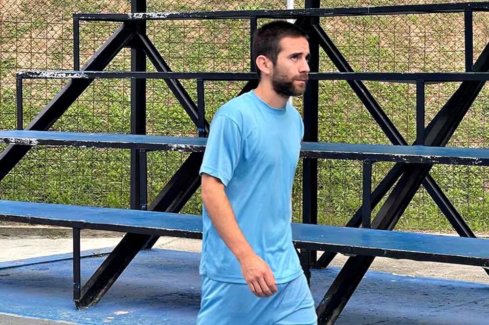 Nahuel Gallo, el gendarme argentino preso en Venezuela. Foto: Captura de video