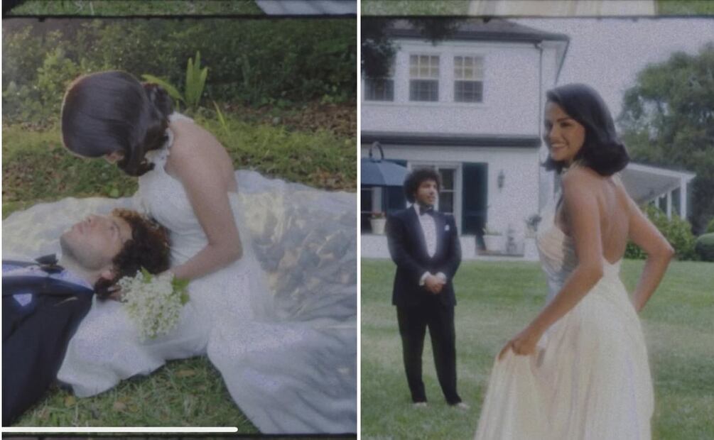 A través de redes sociales, la misma Selena Gómez fue quien compartió las primeras imágenes de su boda. Foto: Instagram @selenagomez