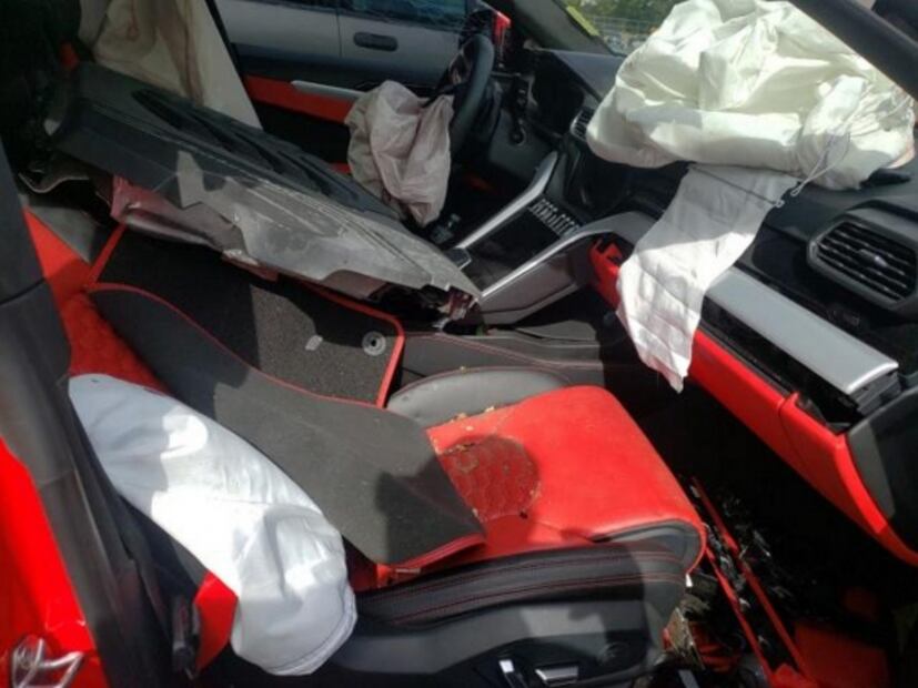 El Lamborghini Urus accidentado que puede ser tuyo por 850 dólares