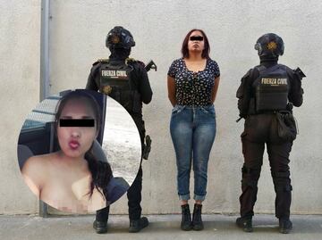 Detienen a la “Polisexy” con dosis de cristal y dinero en efectivo en Nuevo León; fue viral en 2016 por posar topless en una patrulla