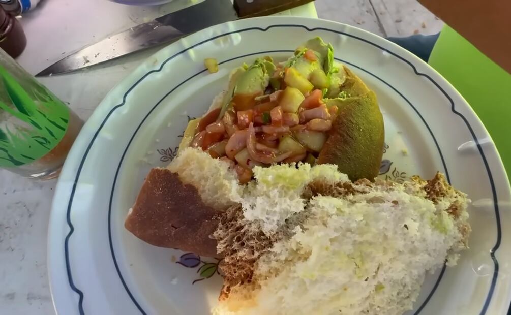 Torta de ceviche. Foto: Lencho 4x4 / YouTube