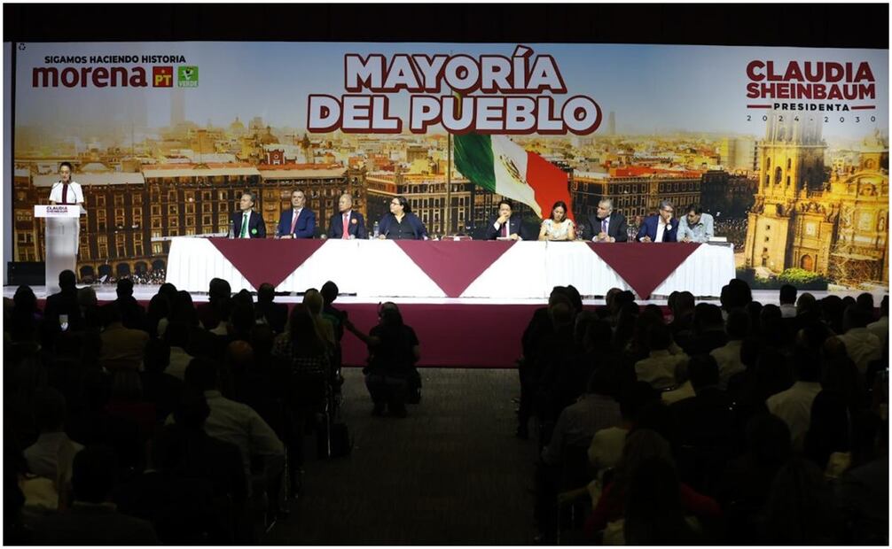 Claudia Sheinbaum, virtual presidenta electa de México. Foto: Diego Simón/EL UNIVERSAL