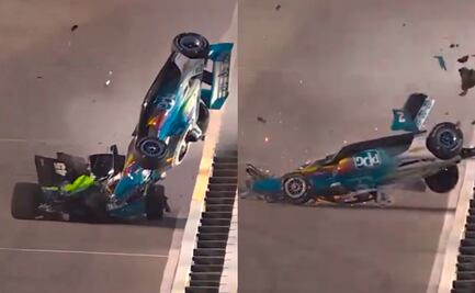 VIDEO: Louis Foster y Josef Newgarden protagonizan escalofriante accidente en la IndyCar de St. Louis