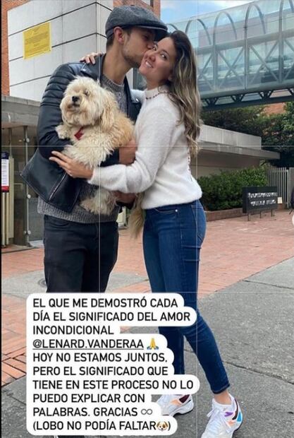 Se termina la historia de amor, Daniella Álvarez y Lenard Vanderaa ya no están juntos