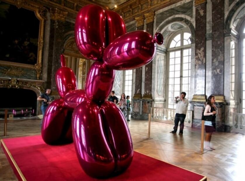 Así es el controvertido arte de Jeff Koons y Marcel Duchamp