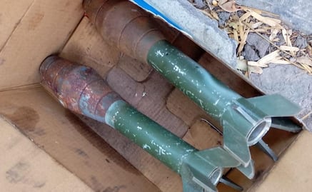 Elementos de SSC CDMX retiran dos granadas localizadas en calles de alcaldía Miguel Hidalgo; no tenían carga explosiva