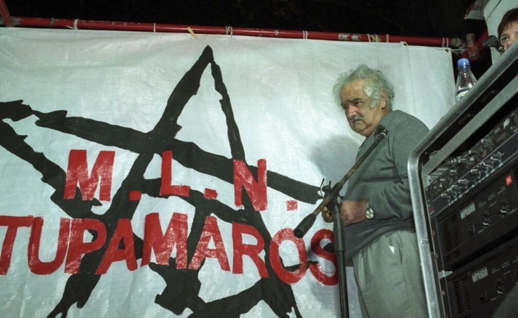 Mujica encabeza acto del movimiento MLN - Tupamaros. Foto: Cortesía El País