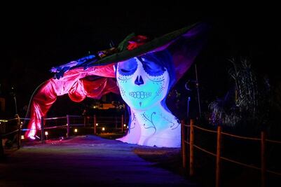 Calaverandia, el parque temático de Día de Muertos