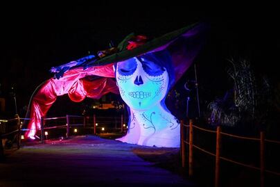 Calaverandia, el parque temático de Día de Muertos