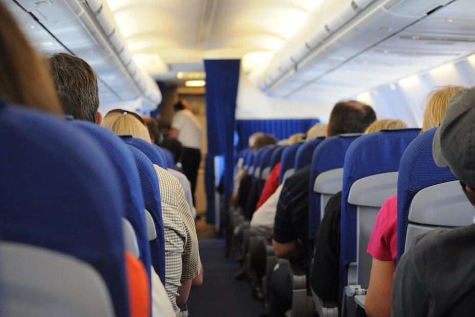 Viaje en avión. Foto: Pexels