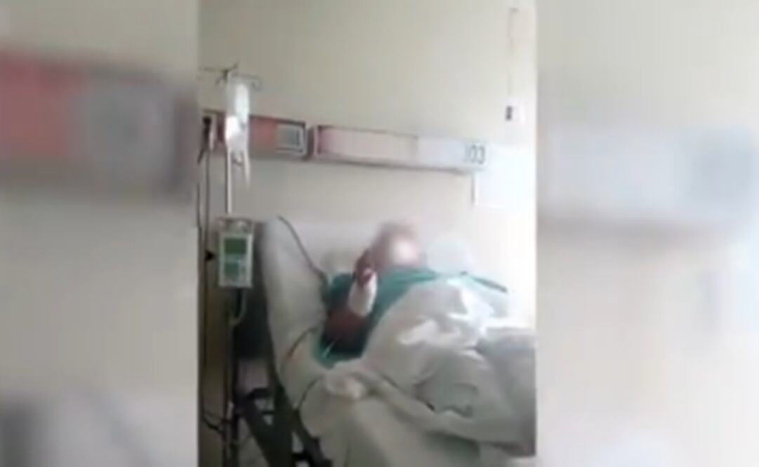 Paciente con Covid canta rancheras para animar a otros pacientes en hospital de Coahuila
