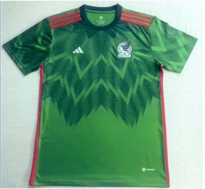 Filtran más fotos de la que sería la playera de la Selección Mexicana en el Mundial Qatar 2022