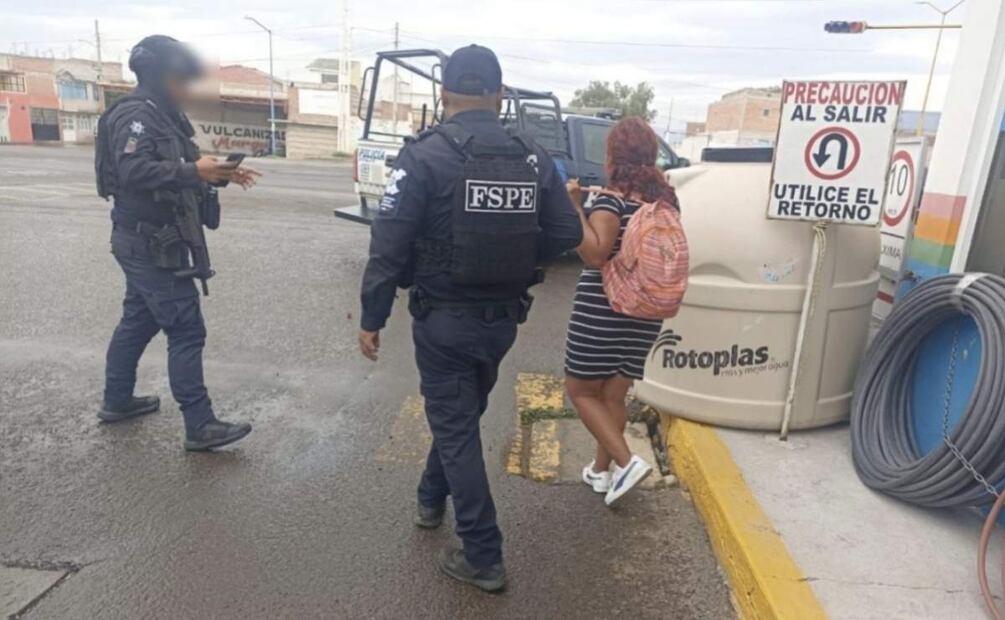 Rescatan a maestra víctima de secuestro virtual en Guanajuato (02/07/2025). Foto: Especial