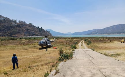 Activan Plan Marina tras incendios forestales en Valle de Bravo