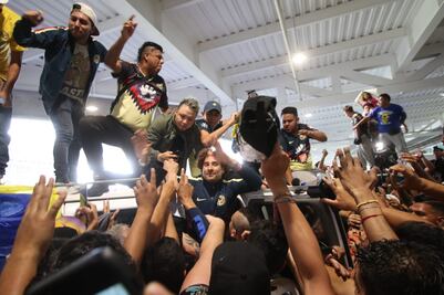 Guillermo Ochoa llegó a la CDMX