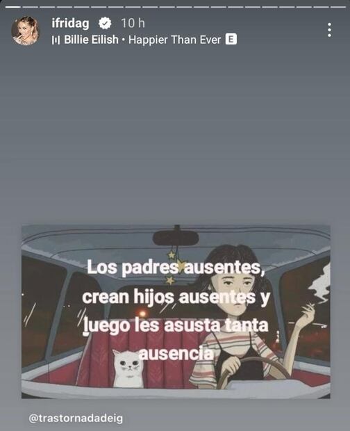 Frida Sofía reflexiona sobre la relación con su madre Alejandra Guzmán.