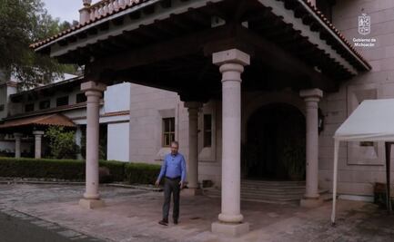 Resurge video de la lujosa residencia de Silvano Aureoles; búnker, helipuerto y áreas exclusivas