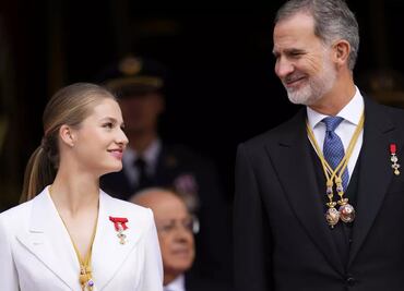 Rey de Marruecos felicita a Felipe VI por el juramento de la princesa Leonor como futura reina