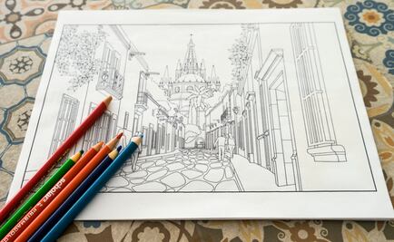 Cuatro libros para colorear que te harán viajar