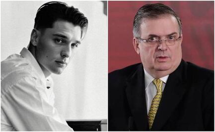 VIDEO ¿Peso Pluma le copió el look a Marcelo Ebrard con nuevo corte de cabello? Excanciller lo “cachó”  