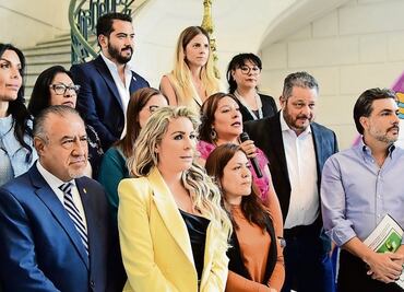 Renuevan alianza Morena-PT-PVEM en Congreso de la CDMX