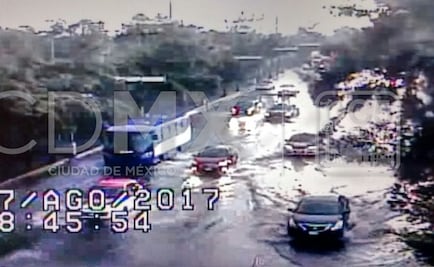 Graniza en Álvaro Obregón y llueve en 8 delegaciones