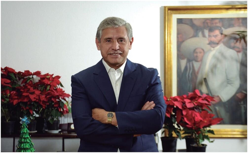 José Luis Uriostegui Salgado, alcalde de Cuernavaca, Morelos (11/12/2024). Foto: X (@jluriosteguis)