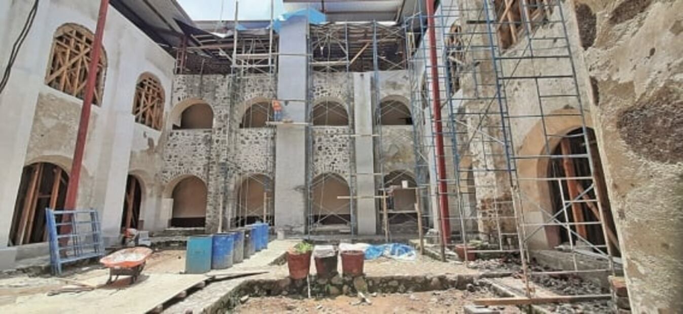 Palacio de Cortés, lenta restauración y sin recursos para proyecto del museo