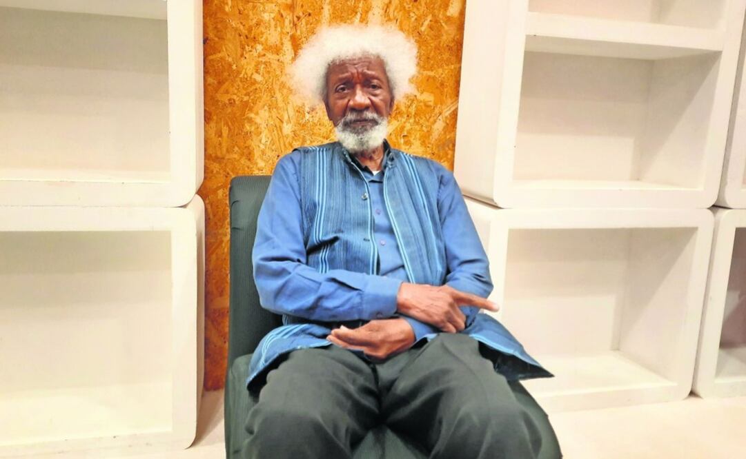 Wole Soyinka, el primer escritor africano en conseguir el Premio Nobel de Literatura, en 1986, es invitado al encuentro literario. Foto: Frida Juárez | El Universal